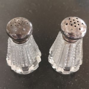 Sterling salt and pepper shakers